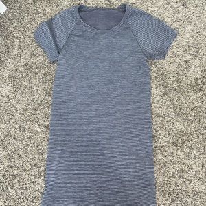 Grey Striped Swiftly Tech 2.0. Size 2